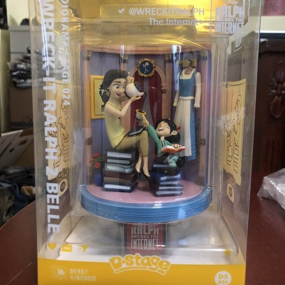 Beast Kingdom Wreck-It Ralph 2: Belle Ds-024 D-Stage Series Statue | SEALED - Picture 4 of 7